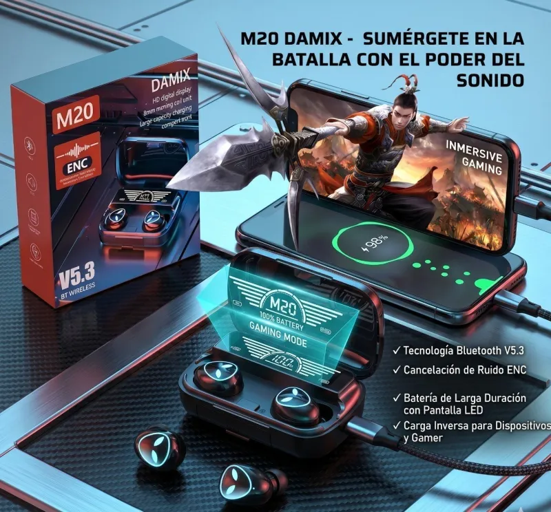 AURICULARES M20
